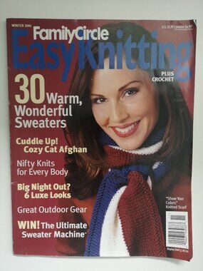 Family Circle Easy Knitting / Crochet Patterns / 2001